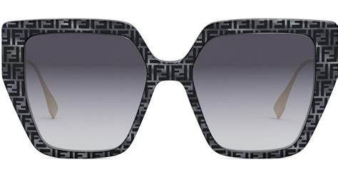 fendi butterfly sunglasses|oversized Fendi sunglasses.